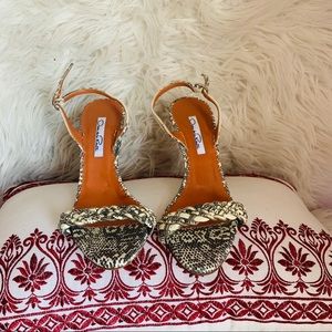 SOLDAuth Oscar de la Renta Python Snakeskin